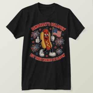 Funny Slappin' Wieners Patriotic Meme T-Shirt