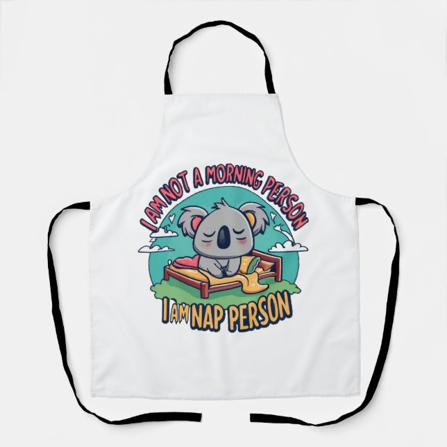 funny slogan apron (Front)