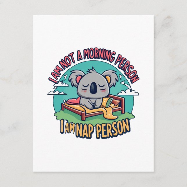 funny slogan enclosure card (Front)