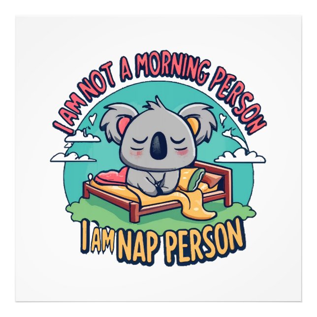 funny slogan photo print (Front)