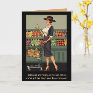 Funny slogan Valentine's card