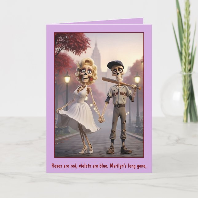 Funny slogan Valentine's Day Card (Front)