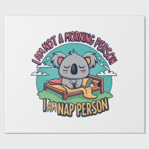 funny slogan wrapping paper
