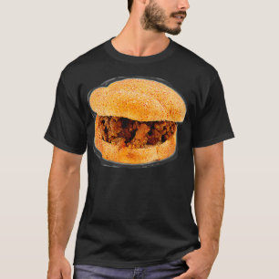 Funny Sloppy Joe beef sandwich lover Halloween cos T-Shirt
