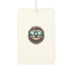 Funny Sloth Graphic with Sunglasses, Men Women Kid Car Air Freshener
