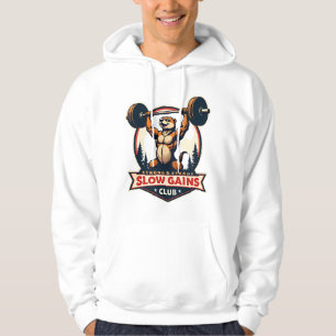 Funny Sloth Gym Shirt Vintage Strong and Slow Desi
