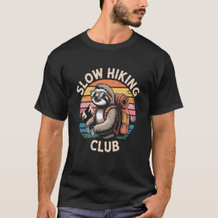 Funny Sloth Hiking Team 1 T-Shirt