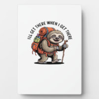 Funny Sloth Hiking Team - Slow and Steady Classic