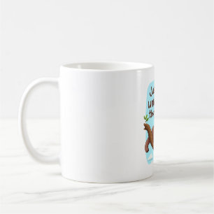Funny Sloth on a Tree � Just Make It to Friday Ove Coffee Mug