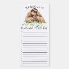 Funny Sloth | Personalised To Do List