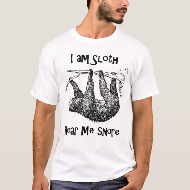 Funny Sloth T-Shirt (Front)
