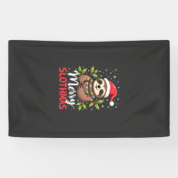 Funny Sloth Xmas Lights Merry Slothmas Sloth Chris