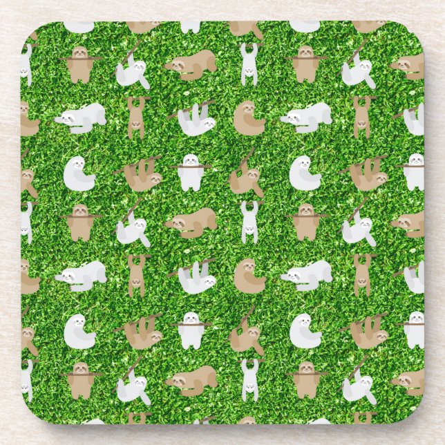 funny sloths coaster (Front)