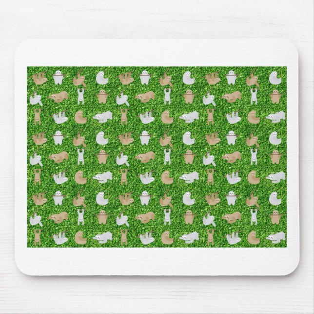 funny sloths mouse mat (Front)