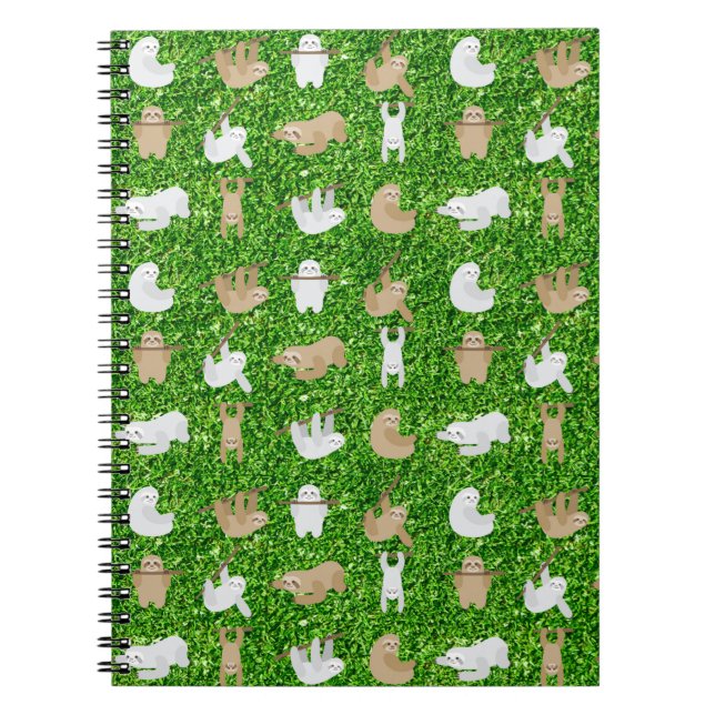 funny sloths notebook (Front)