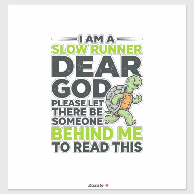 Funny Slow Runner Turtle Quote Vintage Engraving D (Sheet)