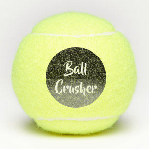 Funny Smack Talk Call Crusher Tennis Ball