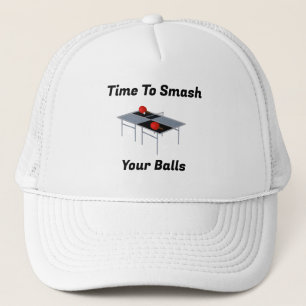 Funny Smashing Balls, Ping Pong Hat