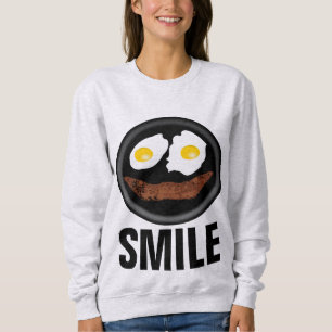 Funny SMILE BACON & EGGS T-Shirts