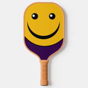 funny smile face Pickleball Paddle