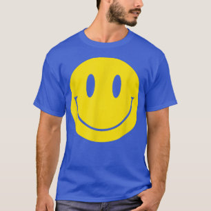 Funny Smile Happy Face For Women Men Kids Smile F T-Shirt