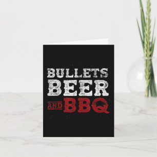 Funny Smoked Meat Beer Lover Grilling Steak Barbec Card