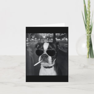 Funny Smoking Dog Meme Cigarette Gen Z Meme Dog Lo Card