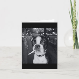 Funny Smoking Dog Meme Cigarette Gen Z Meme Dog Lo Card