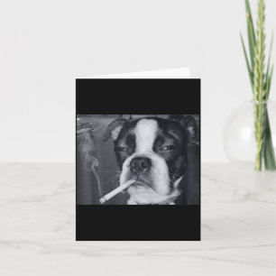 Funny Smoking Dog Meme Cigarette Gen Z Meme Dog Lo Card
