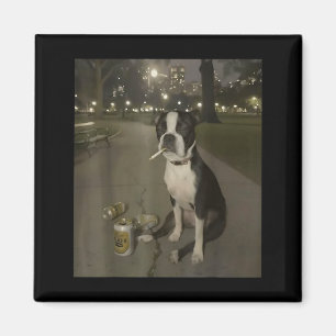 Funny Smoking Dog Meme Cigarette Gen Z Meme Dog Lo Magnet