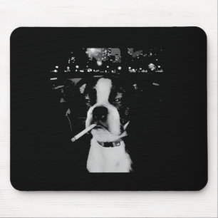 Funny Smoking Dog Meme  Mouse Mat