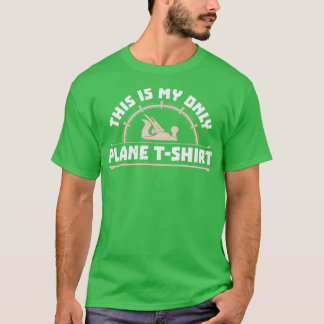 funny smoothing plane Gifts for woodworker carpent T-Shirt