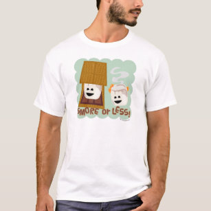 Funny Smore or Less Cute Camp Cartoon T-Shirt