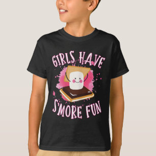Funny Smores Camping Girls Have Smore Fun Camper G T-Shirt