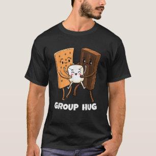 Funny Smores Marshmallow Chocolate Camping Group H T-Shirt