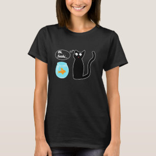 Funny Snaccidents Happen Oh Sushi Cat Goldfish Gl T-Shirt
