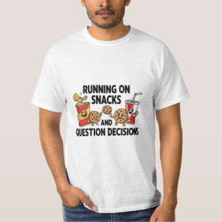 Funny Snack Lover Quote Illustration –T shirt
