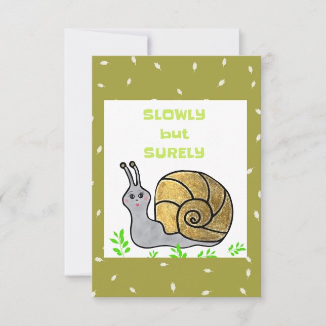 Funny snail (Front)