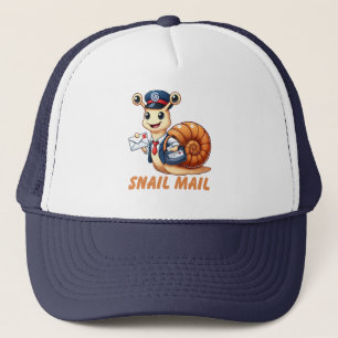 funny snail mail t-shirts Snail Lover Trucker Hat