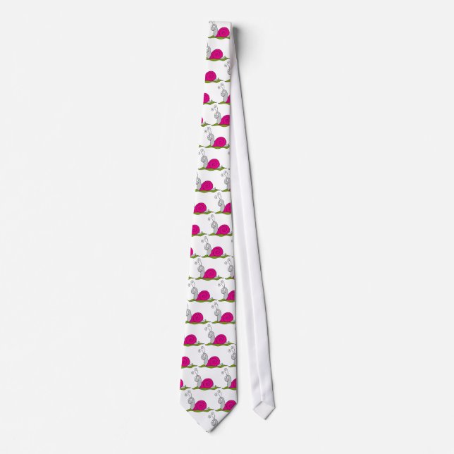 funny snail tie (Front)