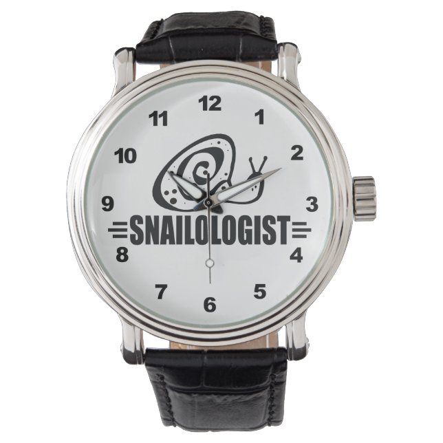 Funny Snail Watch (Front)