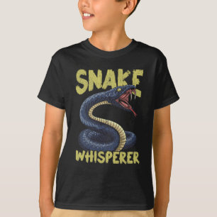 Funny Snake Whisperer Animal Reptile Owner T-Shirt