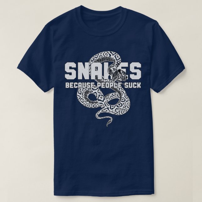 Funny Snake World Snake Day Reptile GiftTShirt  T-Shirt (Design Front)