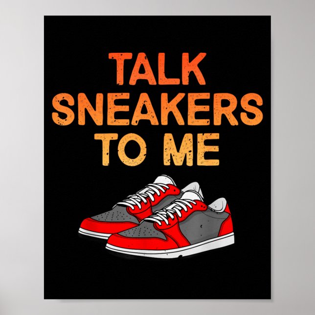Funny Sneaker Design For Men Women Scute Ss Cute S Poster (Front)