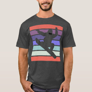 Funny Snowboarding Art Snowboarder Funny Snowboard T-Shirt