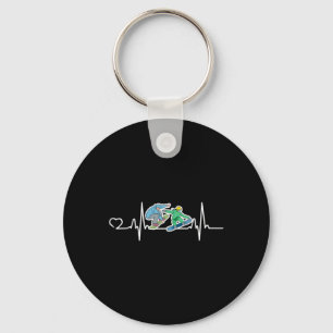 Funny Snowboarding Graphic Snowboarder Design Key Ring