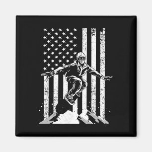 Funny Snowboarding Lover Art For Men Women Snowboa Magnet