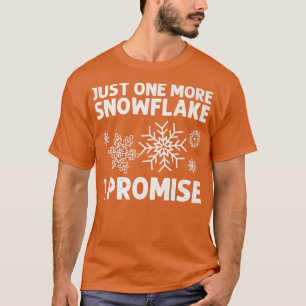 Funny Snowflake Art For Men Women Ice Snow Winter T-Shirt