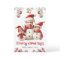 Funny Snowman Family Photo Face Cool Fun Christmas