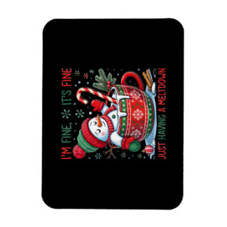 Funny Snowman Magnet